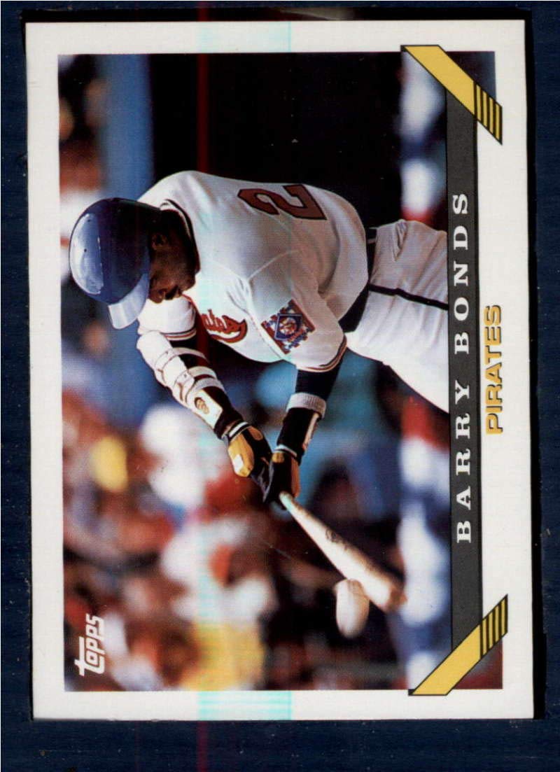 Amazon.com: 1993 Topps #2 Barry Bonds NM-MT Pittsburgh Pirates